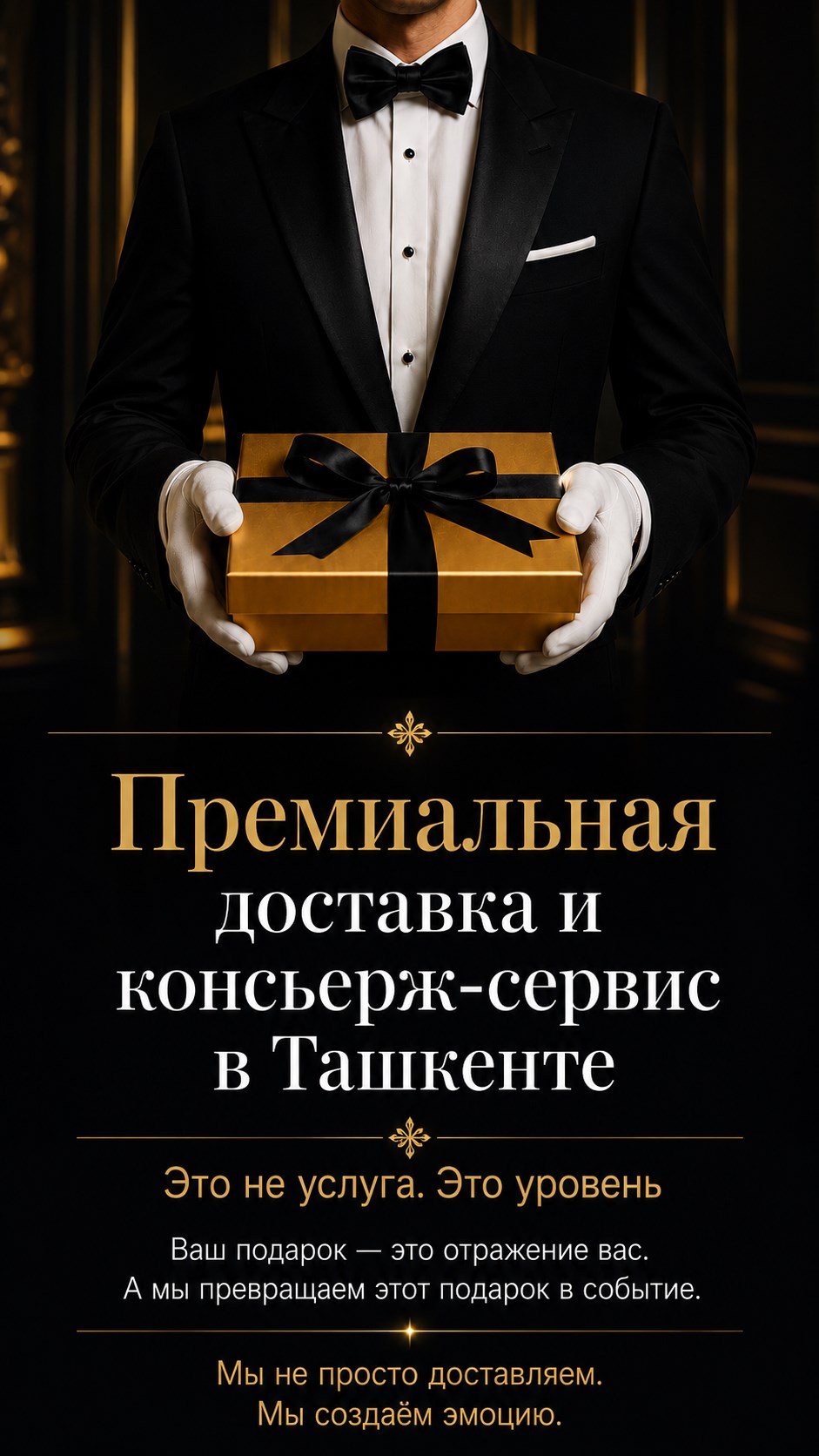 Премиальная доставка и консьерж-сервис в Ташкенте