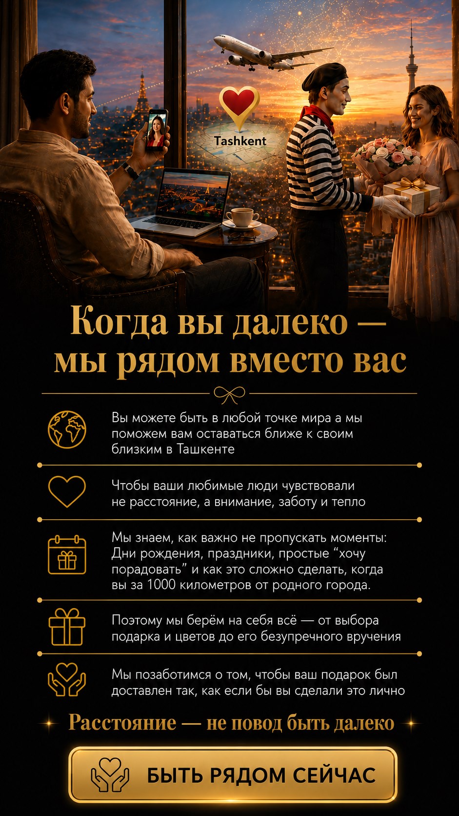Когда вы далеко — мы рядом